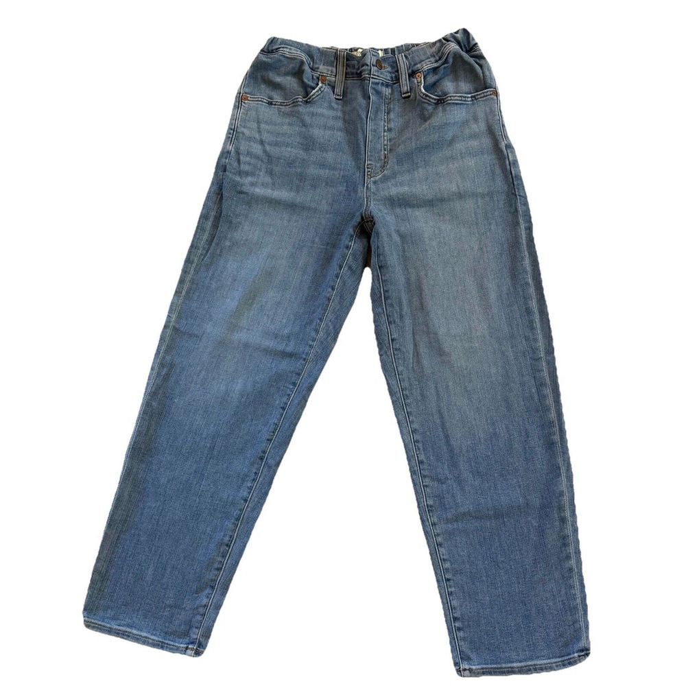 Madewell Women Pull-On Jeans in Keefe Wash Size:27